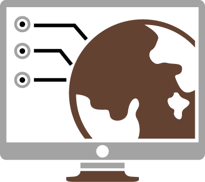icon representing a computer